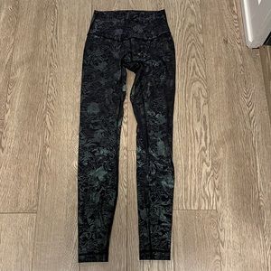 Lululemon Wunder Under high rise tight 28” size 4